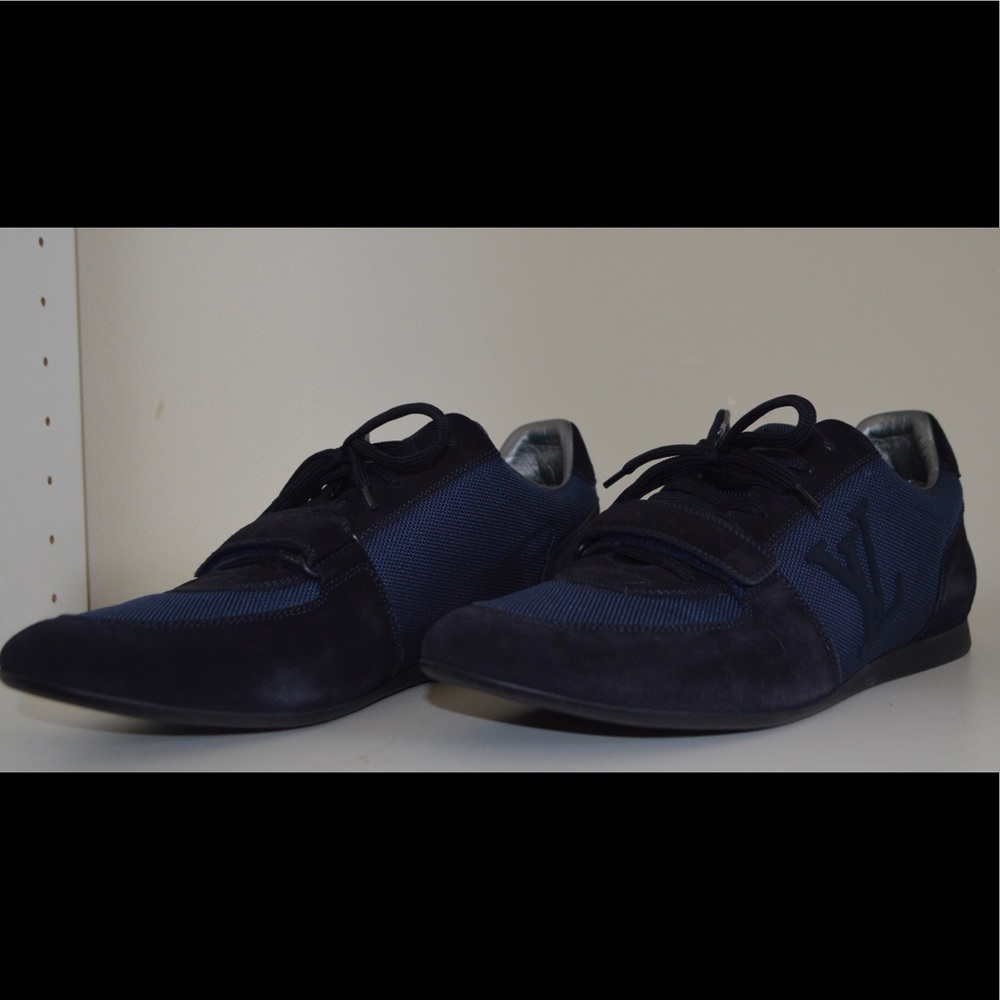 Louis Vuitton Navy Stardust Men’s Sneakers 8.5